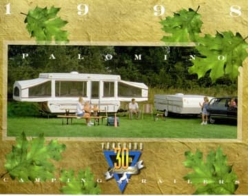 1998 Palomino Camping Trailers Brochure