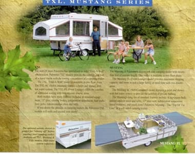 1998 Palomino Camping Trailers Brochure page 2