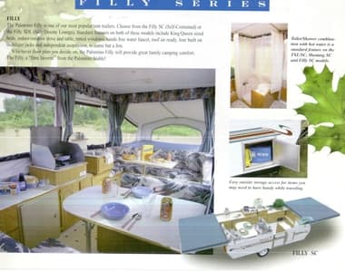 1998 Palomino Camping Trailers Brochure page 3