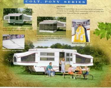 1998 Palomino Camping Trailers Brochure page 5