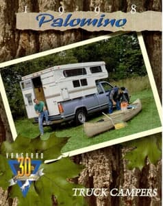 1998 Palomino Truck Campers Brochure page 1