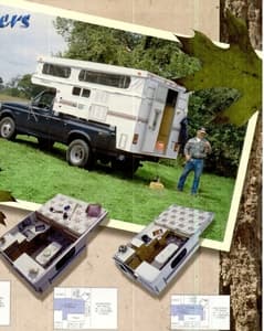 1998 Palomino Truck Campers Brochure page 3