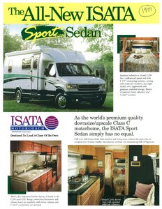 1999 Dynamax Isata Sport Sedan Brochure page 1