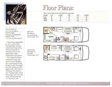 1999 Dynamax Isata Touring Sedan Brochure | Download RV brochures ...