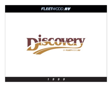 1999 Fleetwood Discovery Brochure page 1