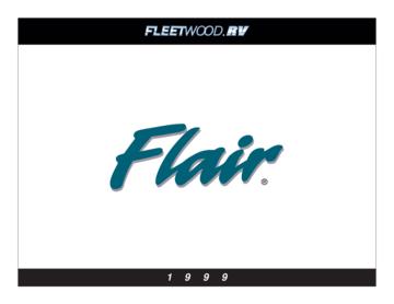 1999 Fleetwood Flair Brochure