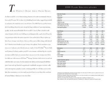 1999 Fleetwood Flair Brochure page 2