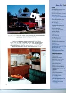 1999 Lance Truck Campers Brochure page 5