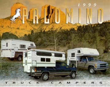 1999 Palomino Truck Campers Brochure