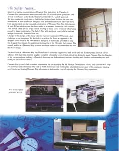 1999 Pleasure-Way Full Line Brochure page 9