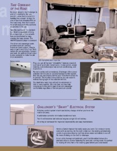 1999 Thor Challenger Brochure page 5