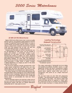 2000 Bigfoot Full Line Brochure page 3