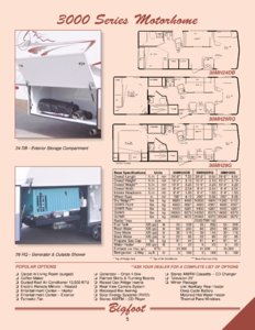 2000 Bigfoot Full Line Brochure page 5