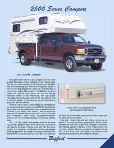 2000 Bigfoot Full Line Brochure page 9