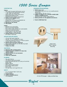 2000 Bigfoot Full Line Brochure page 16