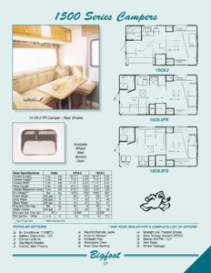 2000 Bigfoot Full Line Brochure page 17