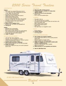 2000 Bigfoot Full Line Brochure page 18