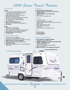 2000 Bigfoot Full Line Brochure page 22