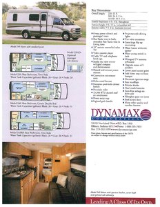 2000 Dynamax Isata Sport Sedan Chevy Brochure page 2