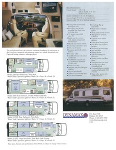 2000 Dynamax Isata Sport Sedan Ford Brochure page 2