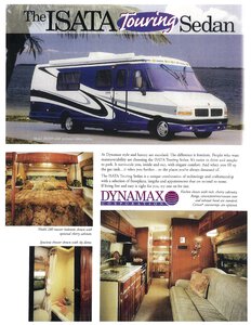 2000 Dynamax Isata Touring Sedan Brochure page 1