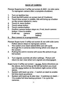 2000 Dynamax Supplemental Owners Manual Brochure page 20