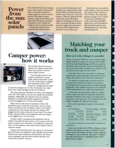 2000 Lance Truck Campers Brochure page 29