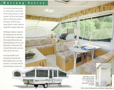 2000 Palomino Camping Trailers Brochure page 2