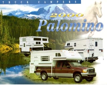2000 Palomino Truck Campers Brochure