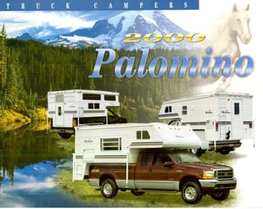 2000 Palomino Truck Campers Brochure page 1