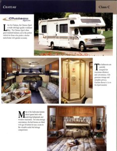 2000 Thor Four Winds Chateau And Sport Brochure page 3