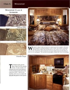 2000 Thor Four Winds International Windsport Brochure page 4