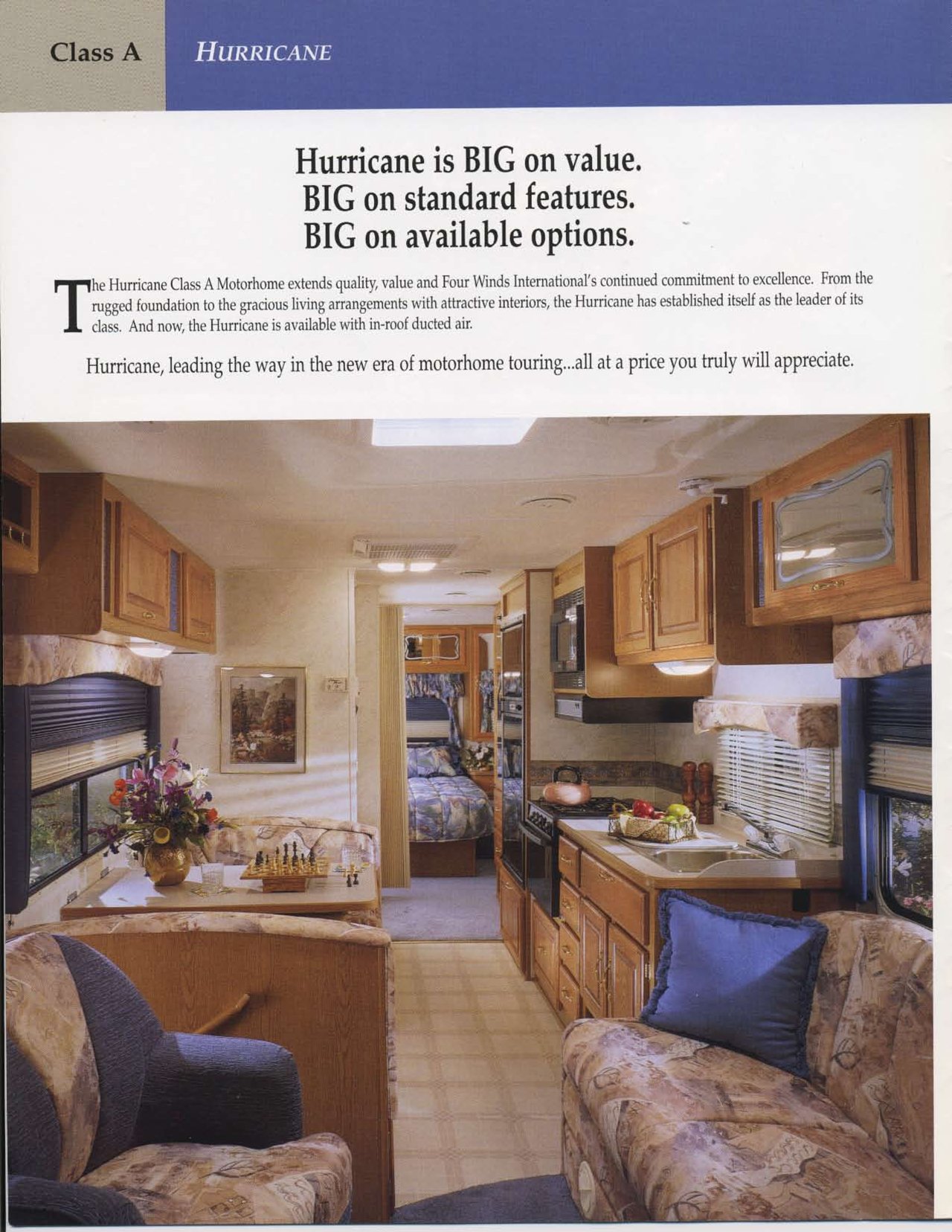 2000 Thor Hurricane Brochure | Download RV brochures ...