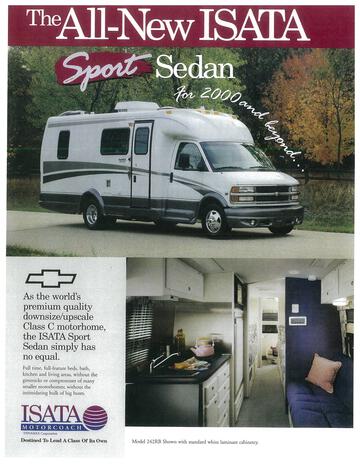 2001 Dynamax Isata Sport Sedan Brochure