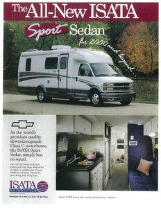 2001 Dynamax Isata Sport Sedan Brochure page 1