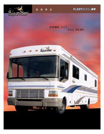 2001 Fleetwood Bounder Brochure