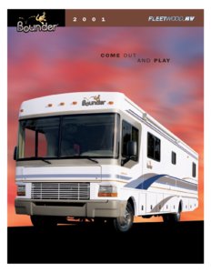 2001 Fleetwood Bounder Brochure page 1