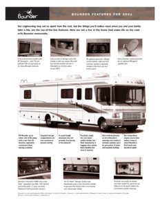 2001 Fleetwood Bounder Brochure page 4