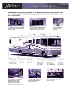 2001 Fleetwood Storm Brochure page 4