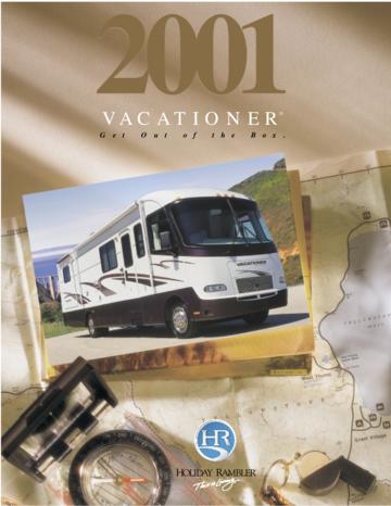 2001 Holiday Rambler Vacationer Brochure