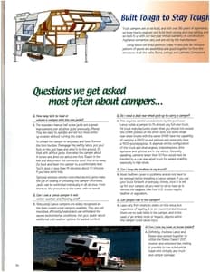 2001 Lance Truck Campers Brochure page 34