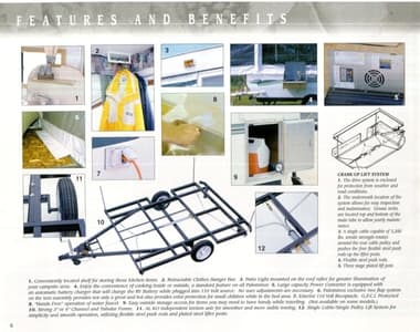2001 Palomino Camping Trailers Brochure page 6