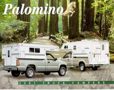 2001 Palomino Truck Campers Brochure page 1