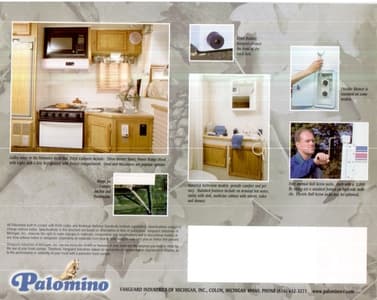 2001 Palomino Truck Campers Brochure page 4