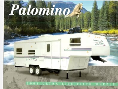 2001 Palomino Ultra Lite Fifth Wheels Brochure page 1