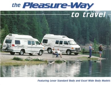 2001 Pleasure-Way Full Line Brochure page 1