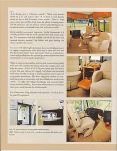 2001 Triple E RV Commander Brochure page 4