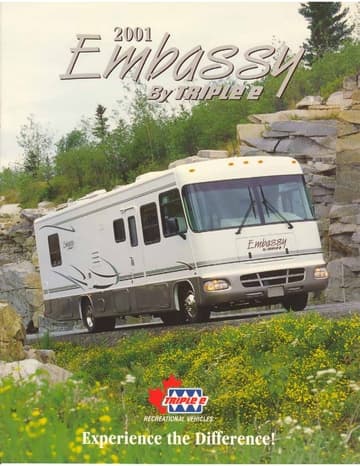 2001 Triple E RV Embassy Brochure