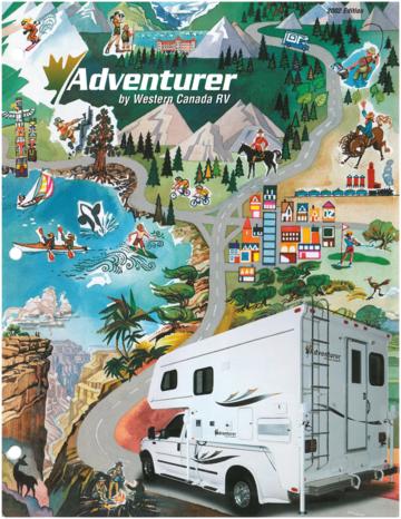 2002 ALP Adventurer Truck Campers Brochure