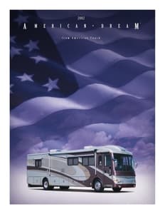 2002 American Coach American Dream Brochure page 1